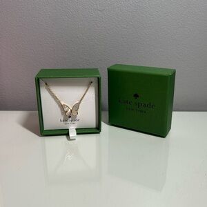 kate spade butterfly necklace